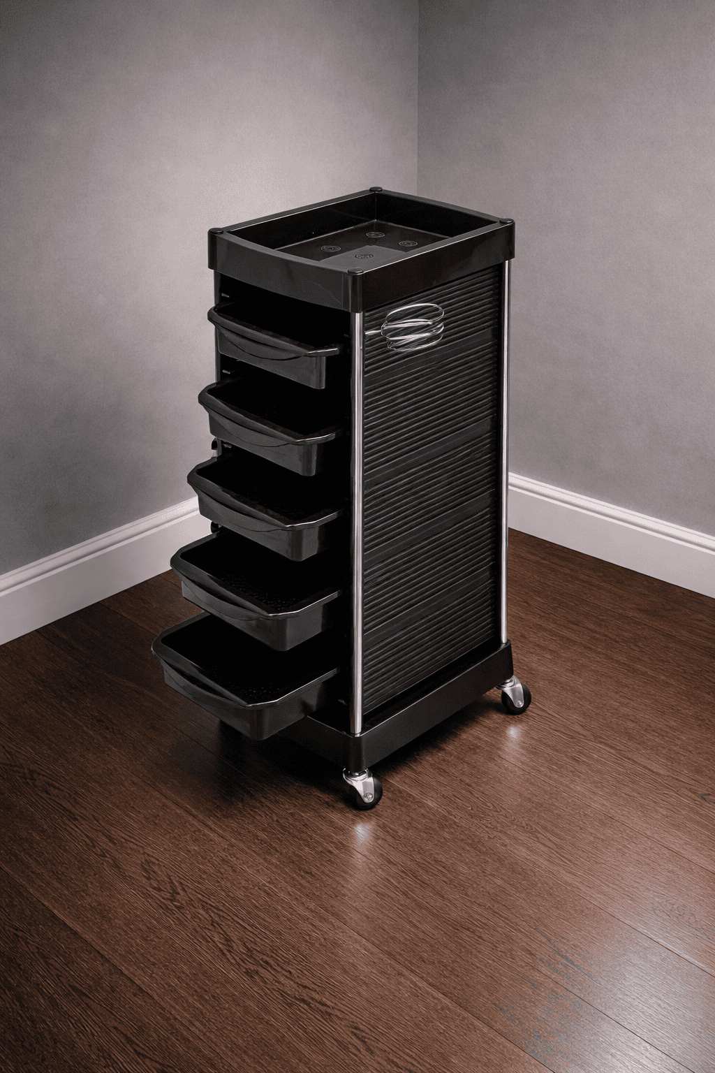 Тележка парикмахерская 527 Black